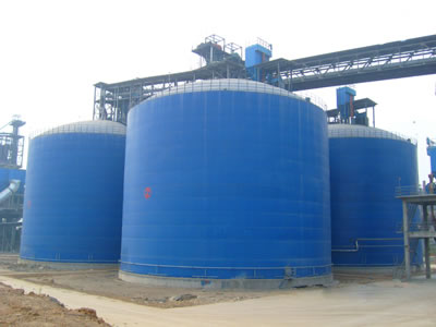 丹凤水泥钢板库改造