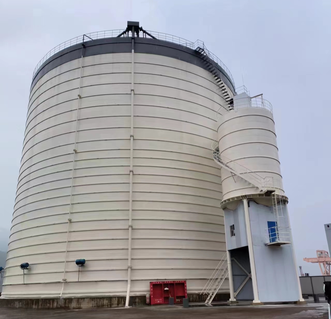 丹凤10万吨水泥钢板库