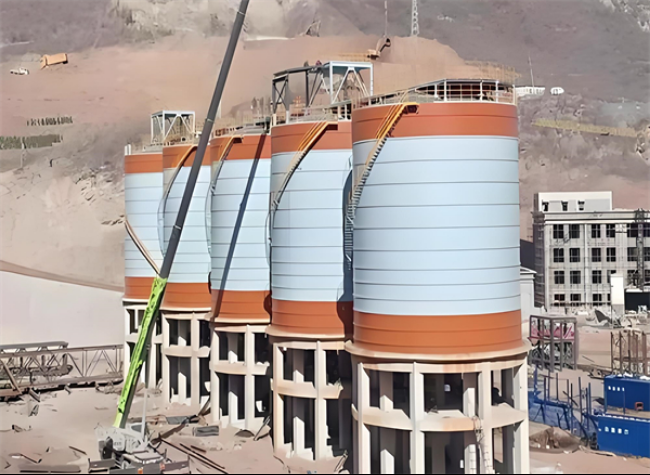 丹凤高架钢板仓