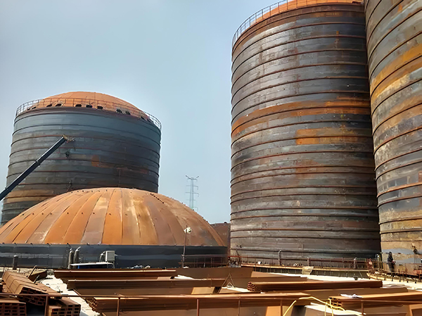 丹凤焦粉钢板仓